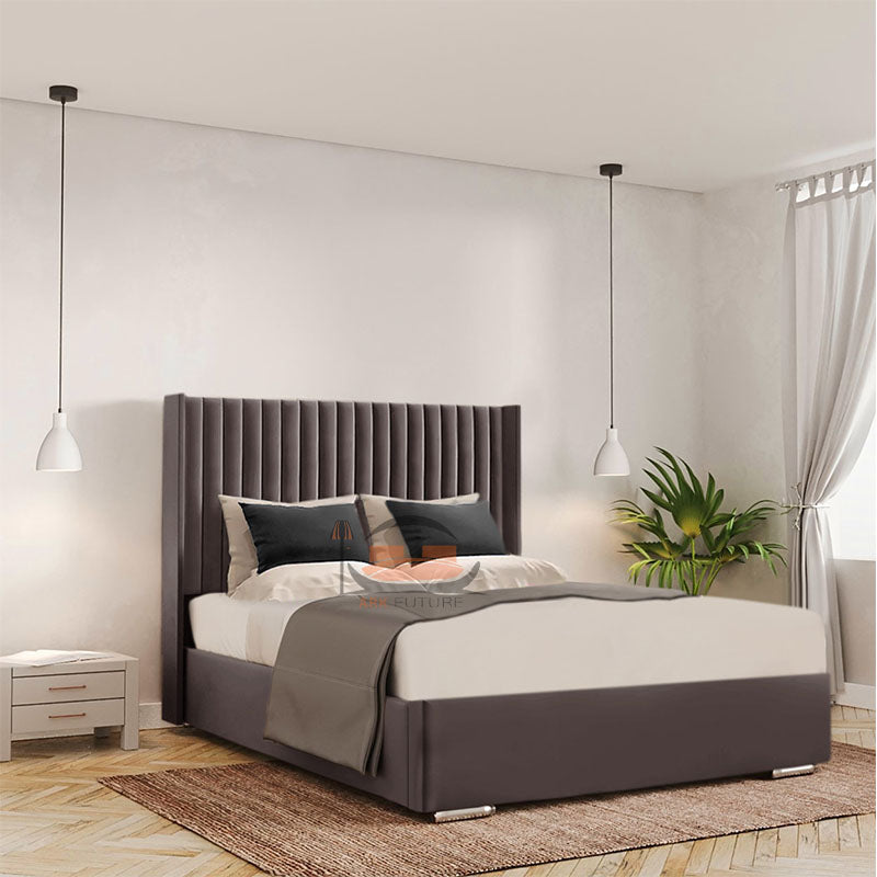 Casper Linestyle Winged Bed Frame