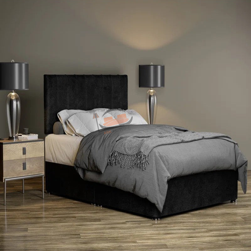 Luke panel Divan Bed Frame