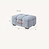 Tribeca Stool Range in Luxurious Pearl Boucle Fabric for Modern Interiors (Stool)