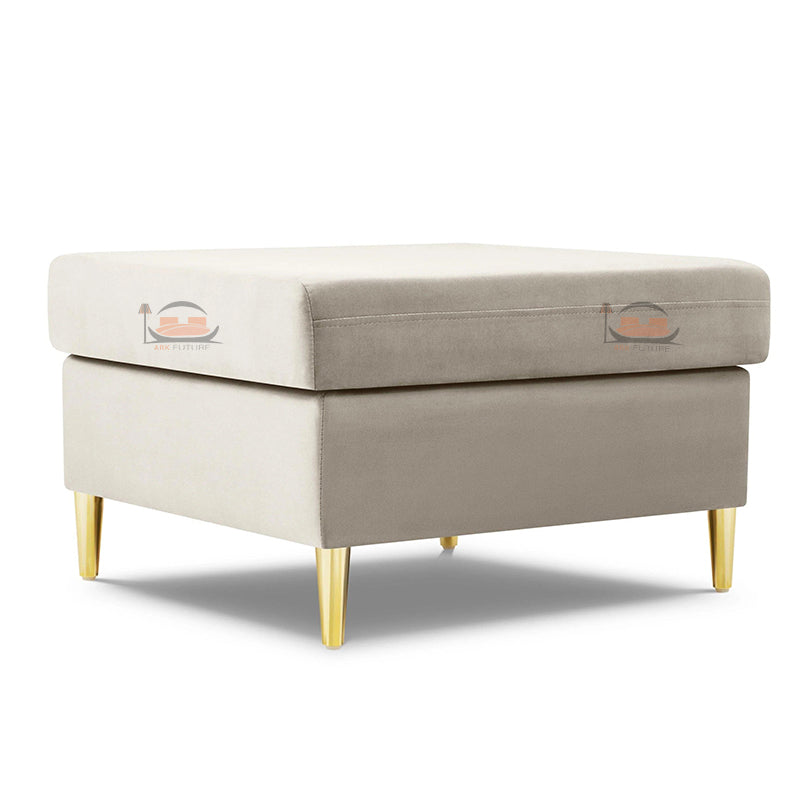 Milo Plush Velvet Foot Stool