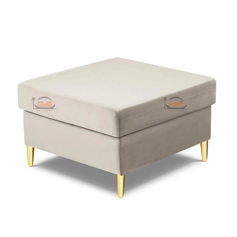 Milo Plush Velvet Foot Stool