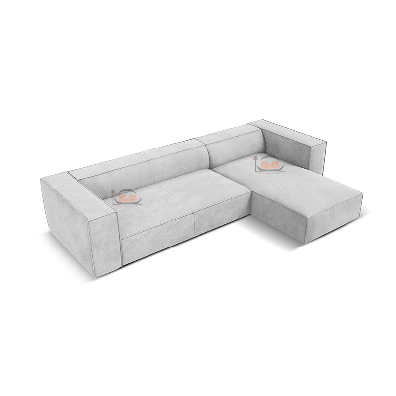 Burger Right and Left hand Corner Sofa in Plush Velvet Sofa