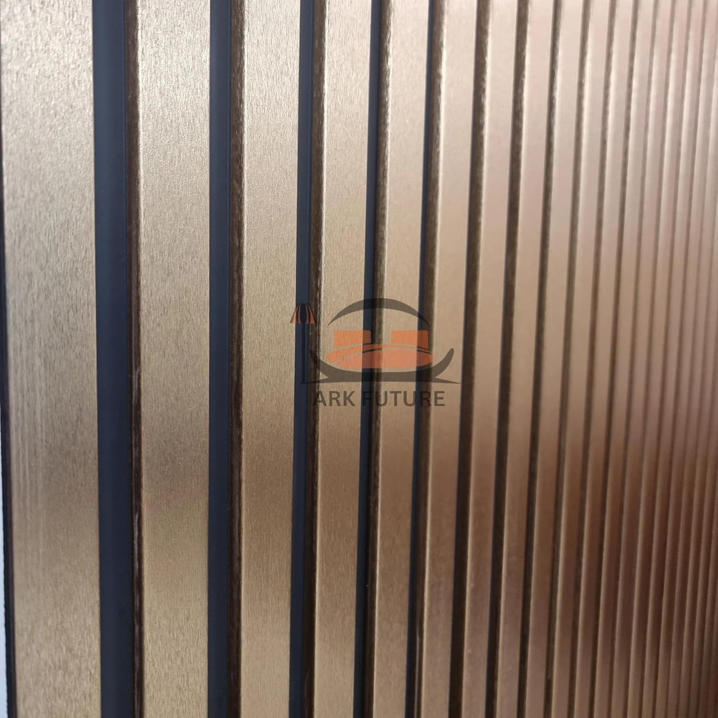 Wood Effect Slatted Acoustic Wall Panels – Set of 14