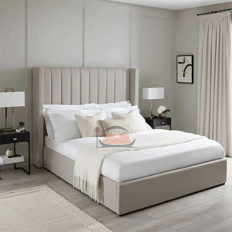 Virginia Wingback Panel Bed Frame – ark future