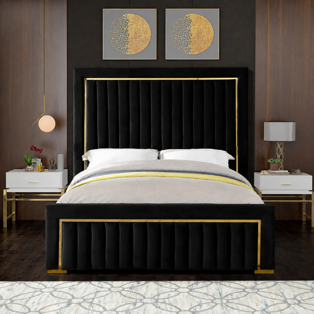 Sophie Chrome Bed Frame – Modern Design & Sturdy Support