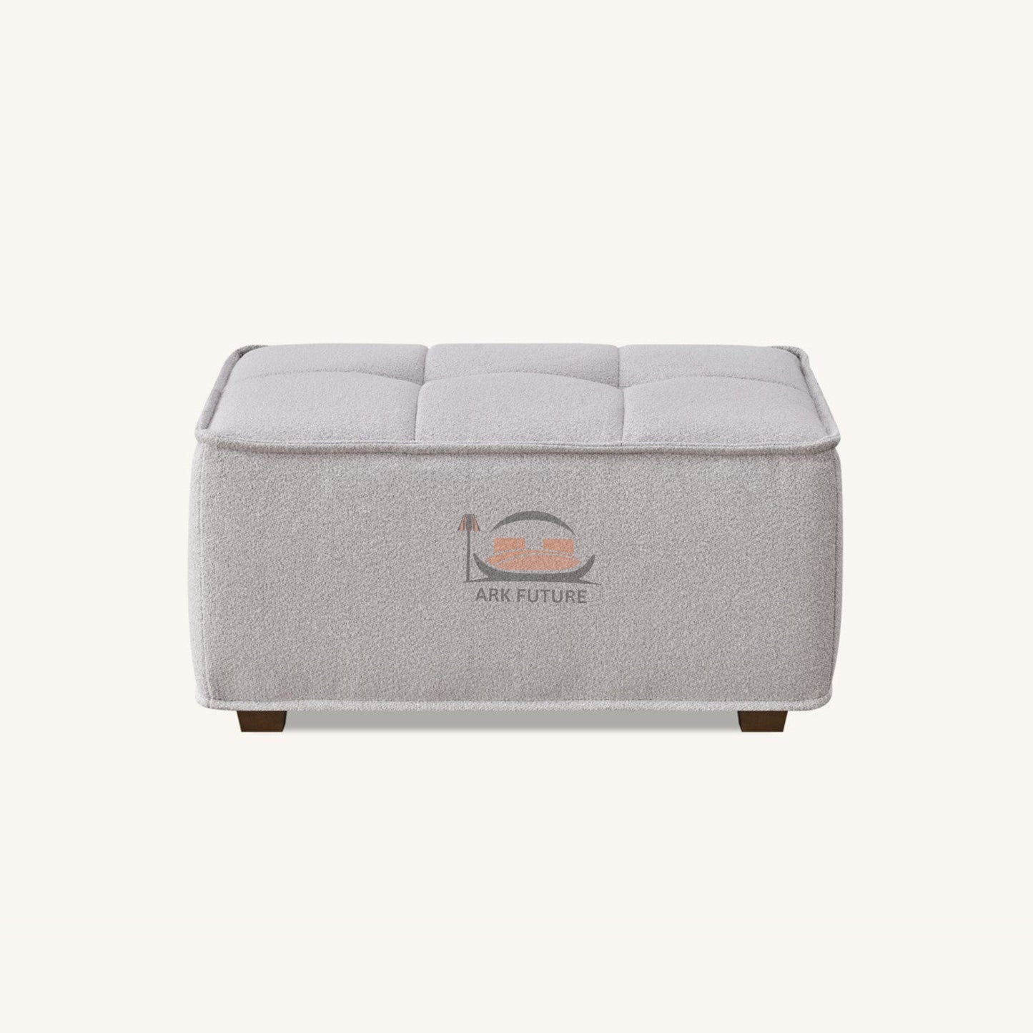 Murray Modular Sofa Set in Putty Boucle with Removable Cushions