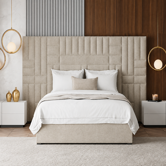 Quentin Bed Frame With High Headboard