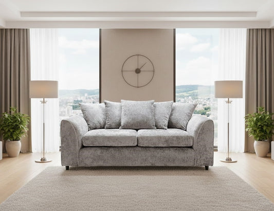 Fenton Luxe Modern Lounge 3 Seater Sofa