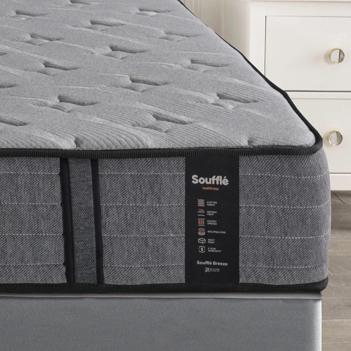 Luxury Breeze Orthopaedic Pocket Sprung Cool Gel Memory Mattress
