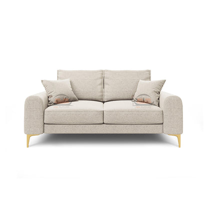 Gali 2 Seater Sofa in Plush Velvet Fabric