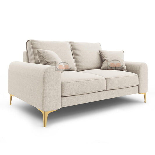 Gali 2 Seater Sofa in Plush Velvet Fabric