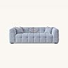 Tribeca Collection in Luxurious Pearl Boucle Fabric Sofa (3-Seater)