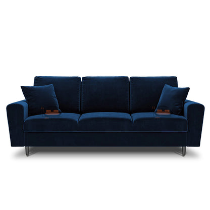 Florence 3 Seater Sofa in Plush Velvet Fabric
