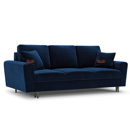 Florence 3 Seater Sofa in Plush Velvet Fabric