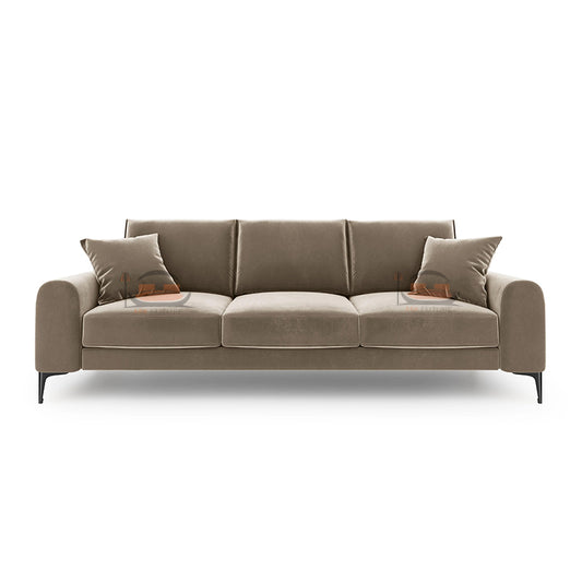 Cory 3 Seater Sofa  in Plush Velvet Fabric