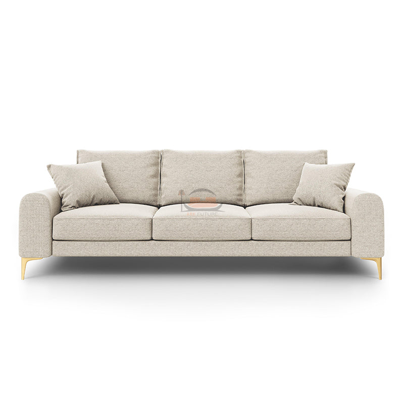 Elly 4 Seater Sofa in Plush Velvet Fabric