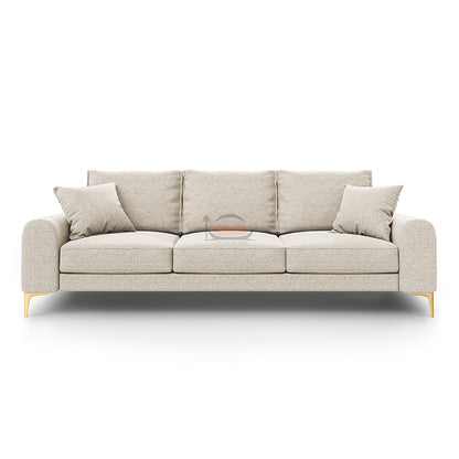Elly 4 Seater Sofa in Plush Velvet Fabric