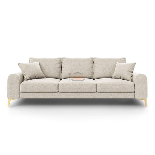 Elly 4 Seater Sofa in Plush Velvet Fabric