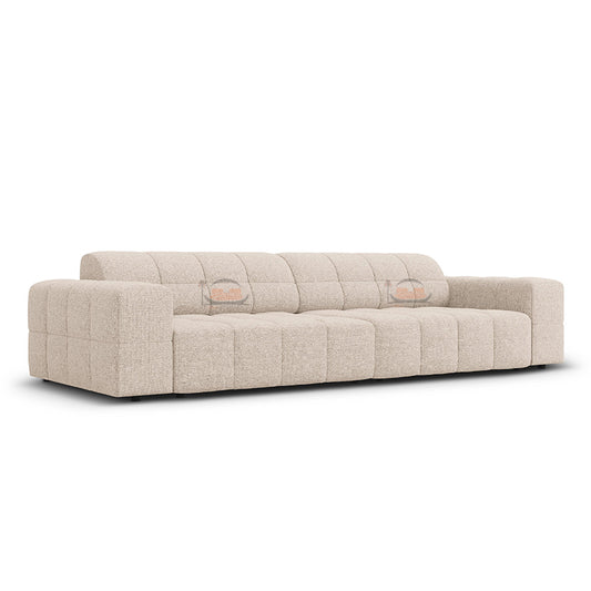 Patric 4 Seater Sofa in Plush Velvet Fabric