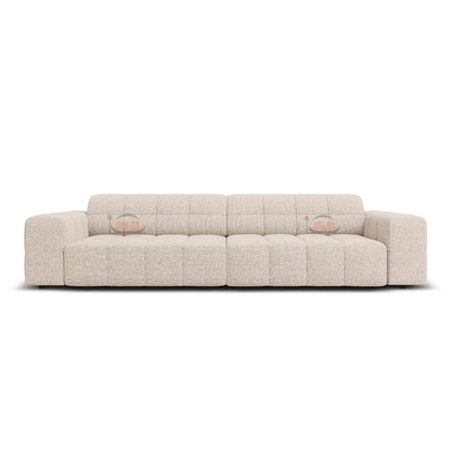 Patric 4 Seater Sofa in Plush Velvet Fabric