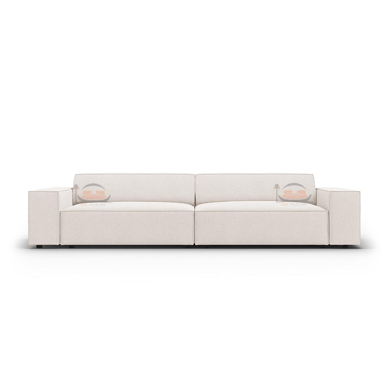 Zayne 4 Seater Sofa in Plush Velvet Fabric