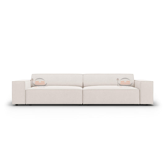 Zayne 4 Seater Sofa in Plush Velvet Fabric