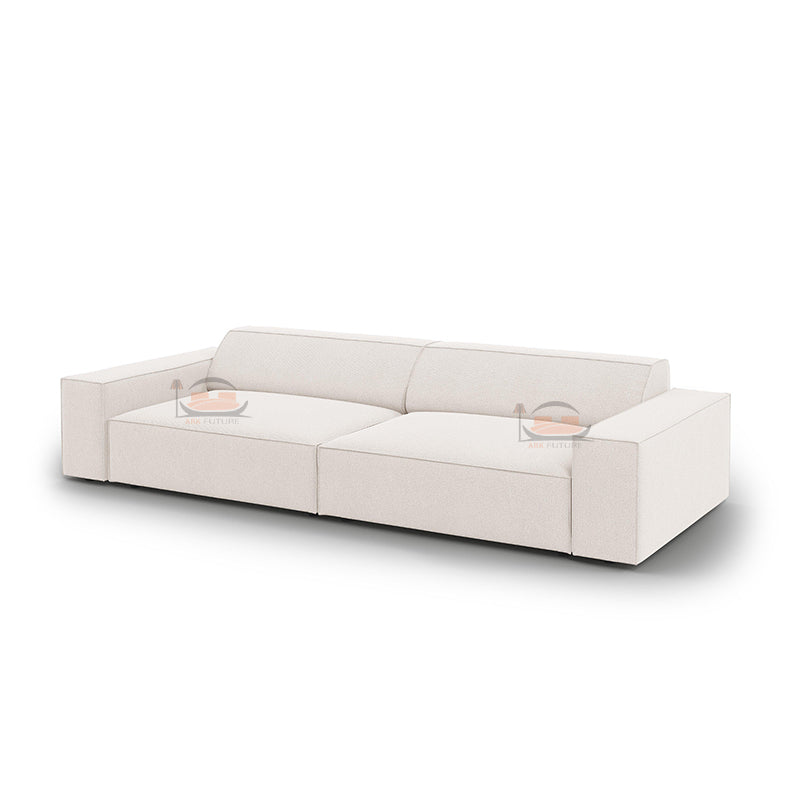 Zayne 4 Seater Sofa in Plush Velvet Fabric
