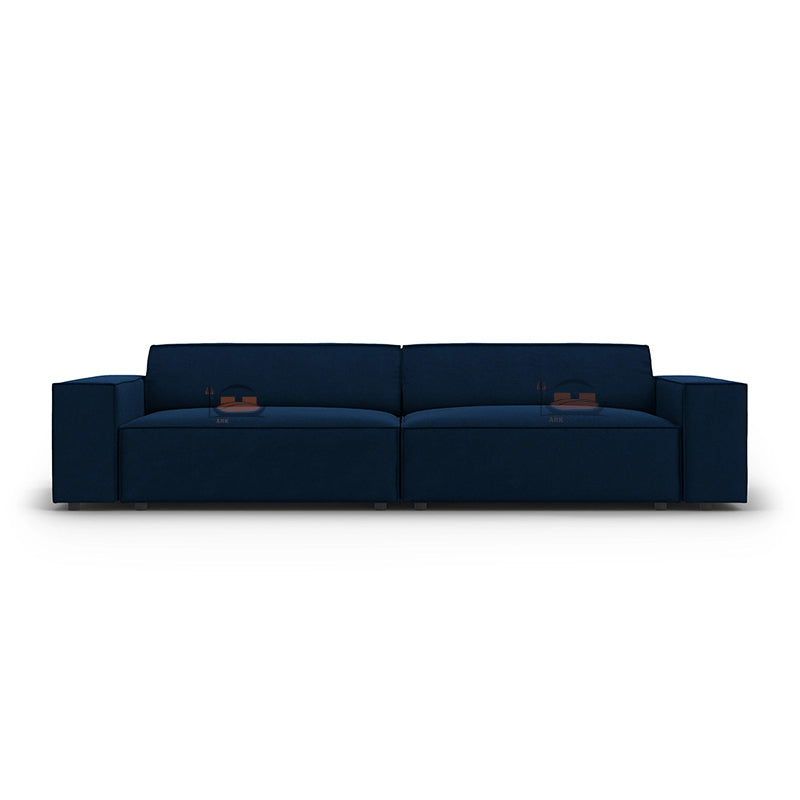 Tony 4 Seater Sofa in Plush Velvet Fabric