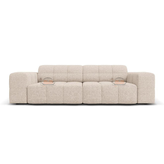 Julia 3 Seater Sofa in Plush Velvet Fabric
