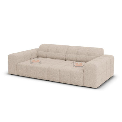 Julia 3 Seater Sofa in Plush Velvet Fabric
