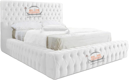 Celeste Upholstered Ottoman Bed Frame with Storage