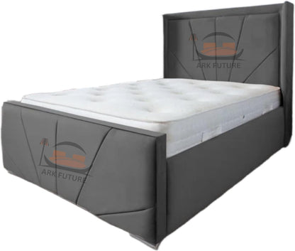 Subrise Upholstered Ottoman Bed – Lift-Up, Storage, Modern Fabric