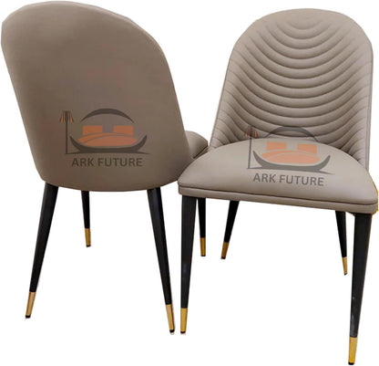 Alba Leather Dining Chair – Modern Design with Sturdy Legs