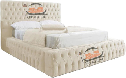 Celeste Upholstered Ottoman Bed Frame with Storage