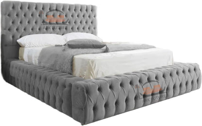 Celeste Upholstered Ottoman Bed Frame with Storage