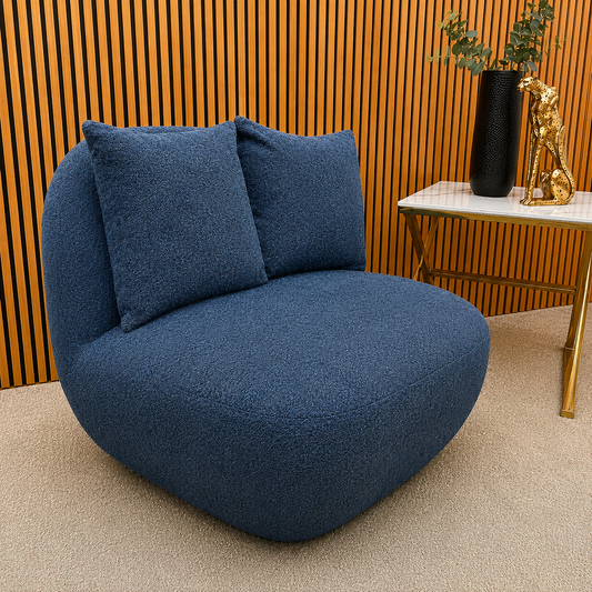 Miami Swivel Accent Chair – Modern Upholstered Lounge Chair