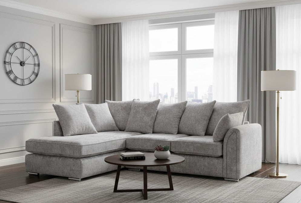 The Dunsford Drift Modern Lounge L-Shaped Sofa