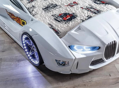 LED Car Kids Bed in Different Colors