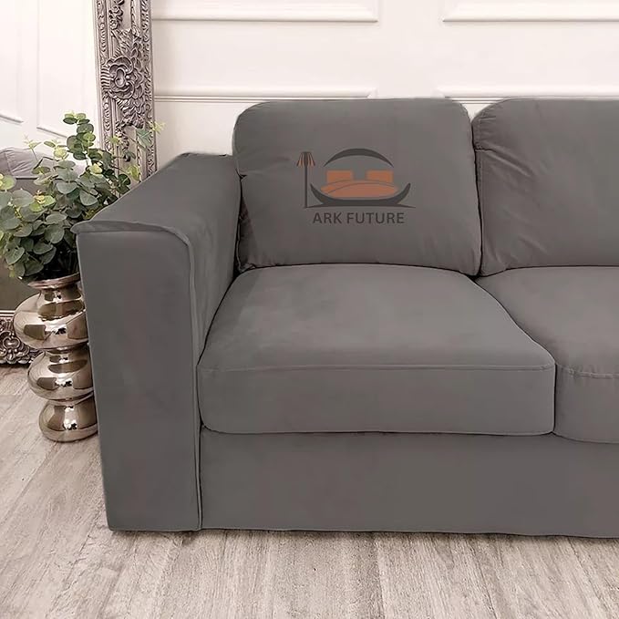 Hudson 3+2 Seater Sofa Set – Fixed Back, Plush Upholstery, Contemporary Design