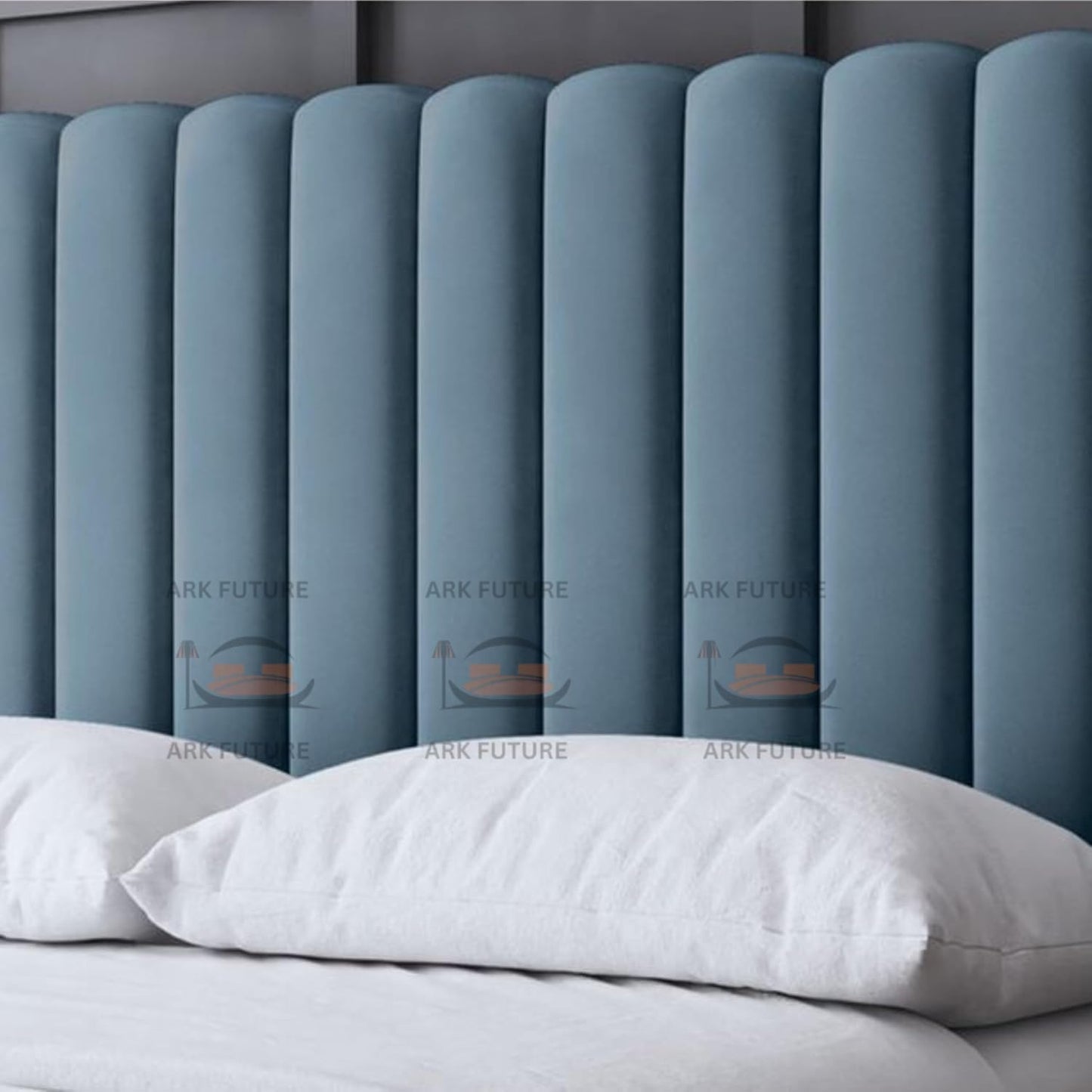 Valencia Panel Bed Frame with Headboard, Modern & Durable Platform for Bedroom