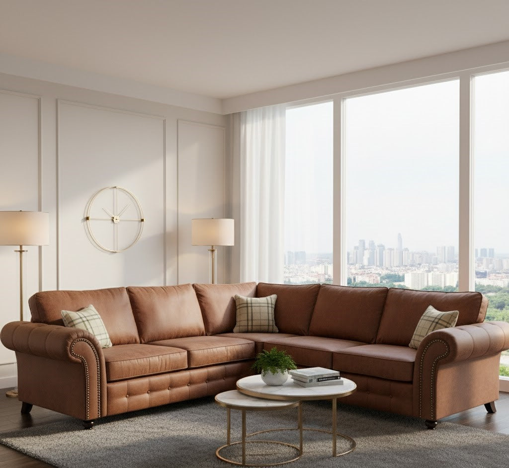 Prime Loft Elegant Corner Sofa