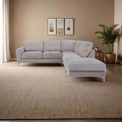 Sovereign Classic Fabric Corner Sofa – Modern L-Shaped Couch