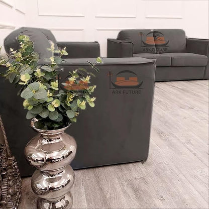 Hudson 3+2 Seater Sofa Set – Fixed Back, Plush Upholstery, Contemporary Design