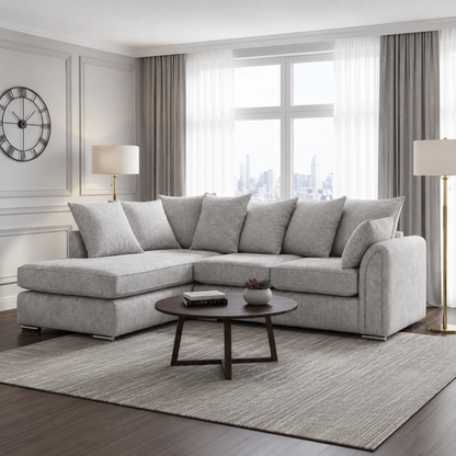 The Dunsford Drift Modern Lounge L-Shaped Sofa