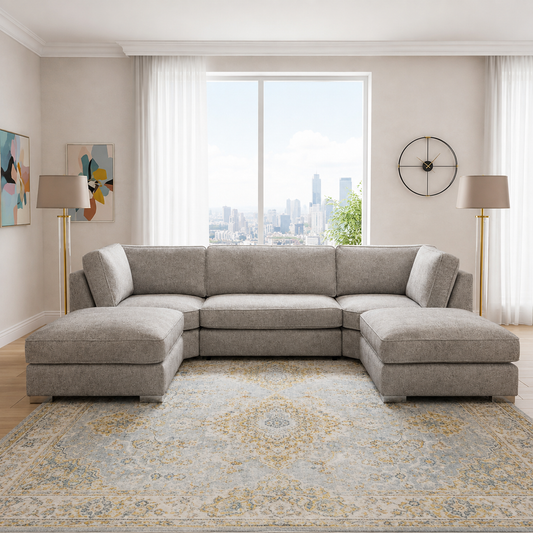 Comelle Modern Lounge U-Shaped Sofa
