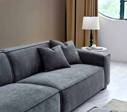 Arkfuture Dakota Corner Sofa Range in Charcoal Boucle