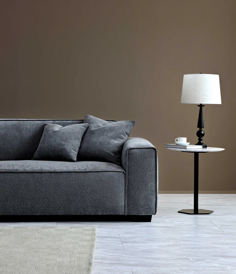 Arkfuture Dakota Corner Sofa Range in Charcoal Boucle