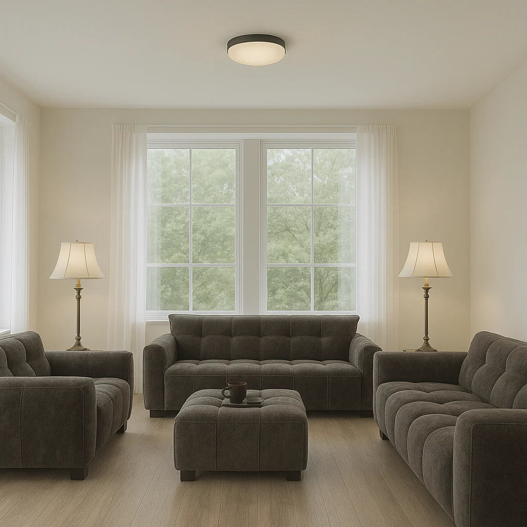 Arkfuture Harlem Sofa Set in Chocolate Velvet