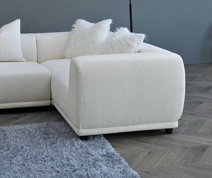 Arkfuture Lottie Modular Corner Sofa in Polar Boucle