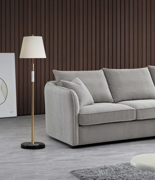 Arkfuture Rubin Corner Chaise in Pebble Boucle
